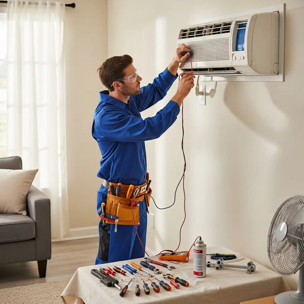 Kızılcahamam Mdv Mdv klima gaz dolumu ve bakım – Enerji verimliliği artırıldı. - Teknik servis örneği